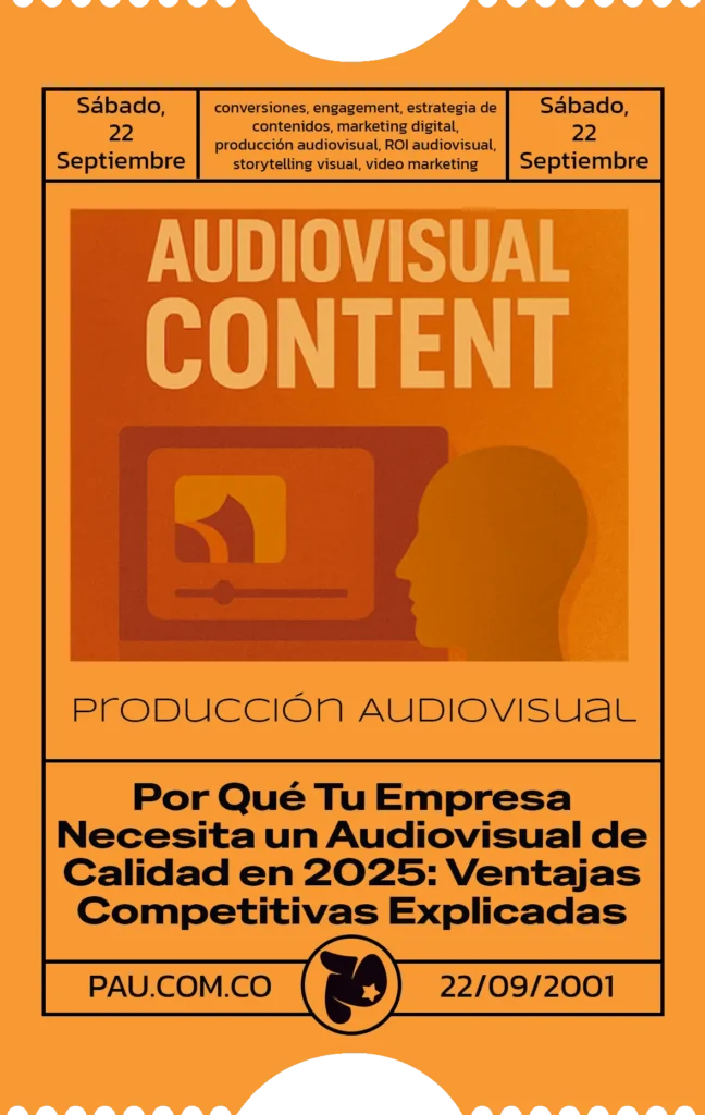 Por Qué Tu Empresa Necesita un Audiovisual