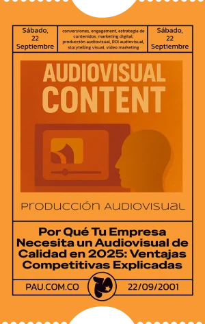Por Qué Tu Empresa Necesita un Audiovisual